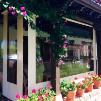 Toldo vertical sem guias...