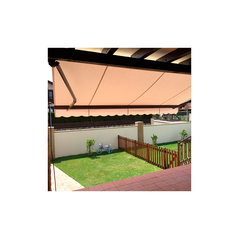 Un toldo adaptable a múltiples espacios de acuerdo a las necesidades de cada cliente. Un toldo adaptable a múltiples espacios de acuerdo a las necesidades de cada cliente.