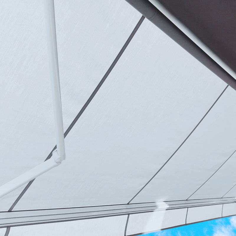 Toldo ideal para instalar en exteriores como terrazas, jardines o negocios. Toldo ideal para instalar en exteriores como terrazas, jardines o negocios.