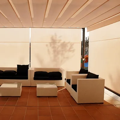 Toldo vertical sem guias SALIX