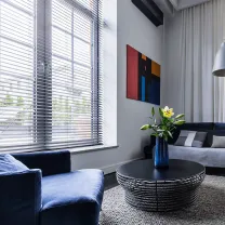 Veneciana de aluminio de 16 mm