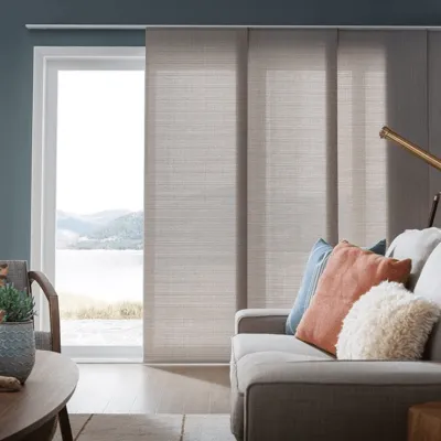 Painel japonês translúcido