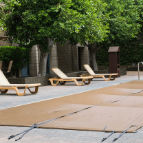 Cobertor de seguridad... Cobertor de barras para todo el año. Acuacober-s Premium