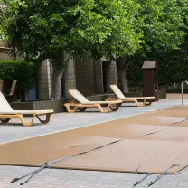 Cobertor de seguridad... Cobertor de barras para todo el año. Acuacober-s Premium