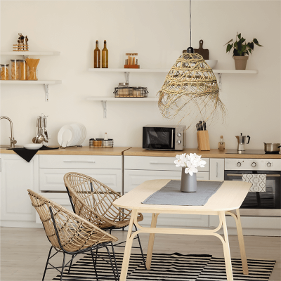 Lâmpada de esparto com...