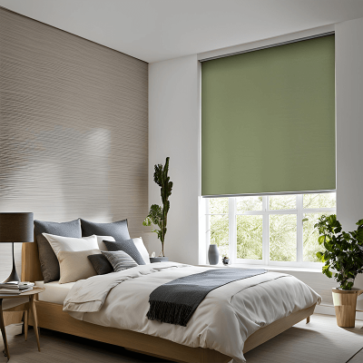 Estor dormitorio opaco automático