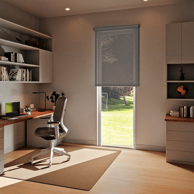 Estor dormitorio translúcido enrollable