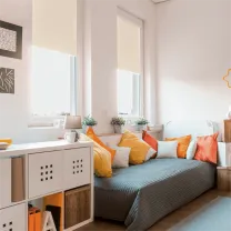 Estor screen blanco lino... Estor screen blanco lino con cofre y guías manual FUSIÓN