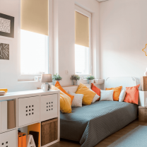 Estor screen beige con... Estor screen beige con cofre y guías manual FUSIÓN