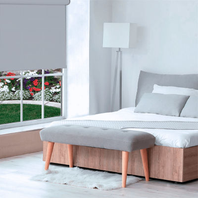 Estore screen cinza auto-enrolável CONFORT