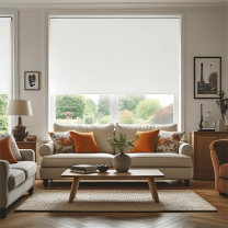 Estor blackout blanco sin cofre manual