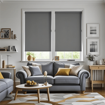 Estor blackout gris oscuro sin cofre manual ALIX