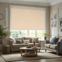 Estor opaco beige sin cofre manual ALIX