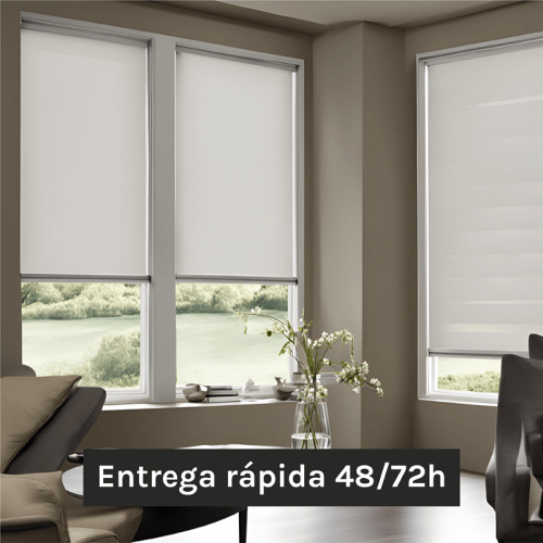 Estore Branco Opaco 1,5x2,5m