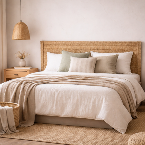Cabecero de cama esparto
