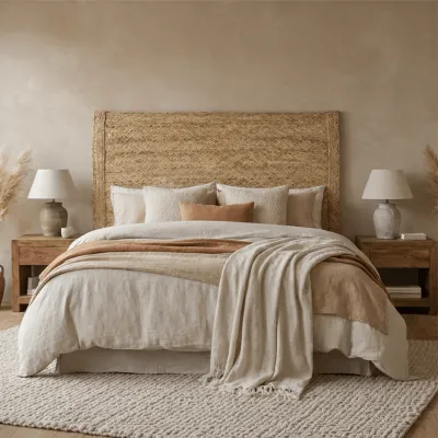 Cabecero de cama esparto