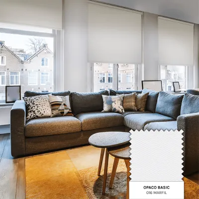 Estor enrollable opaco