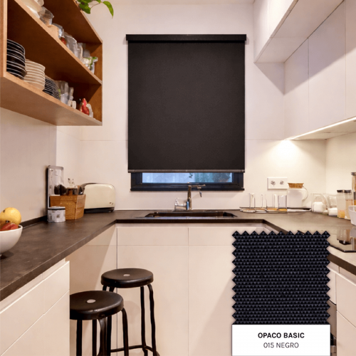 Estor cocina opaco automático