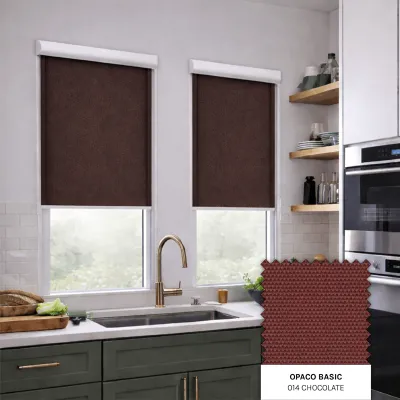 Estor cocina opaco con guías