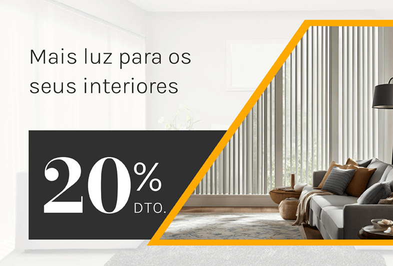 Cortinas verticais à medida