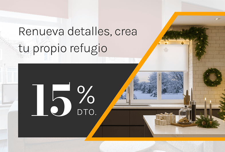 Estores Opacos 15%