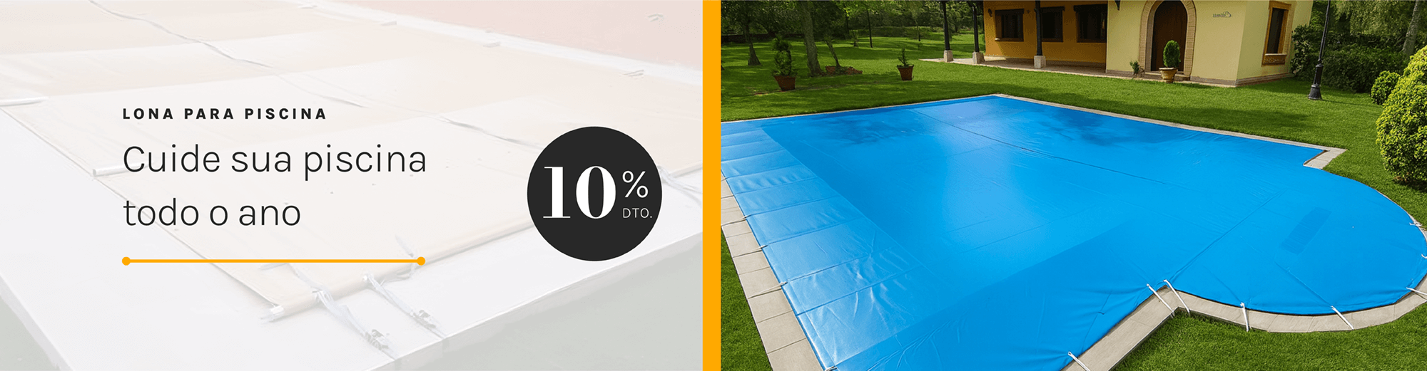 Cobertura para piscina 10% DTO.