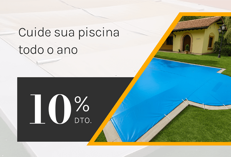 Cobertura para piscina 10% DTO.