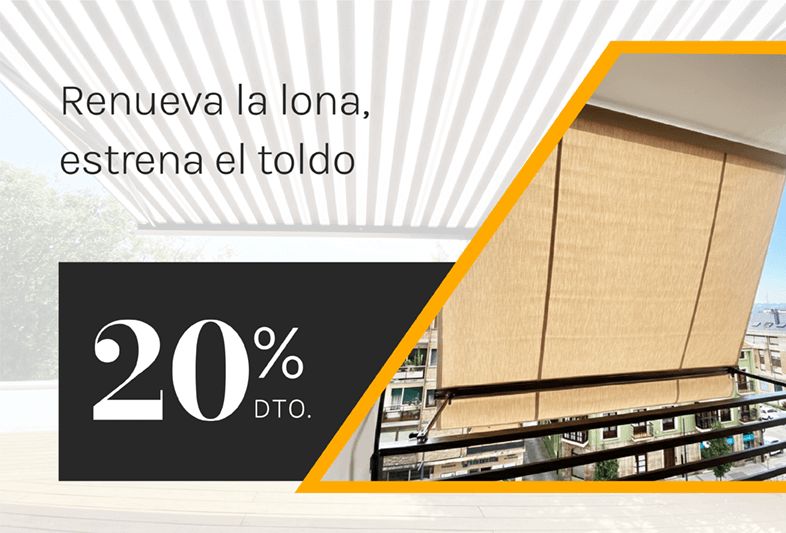 Lonas a medida 20% dto.