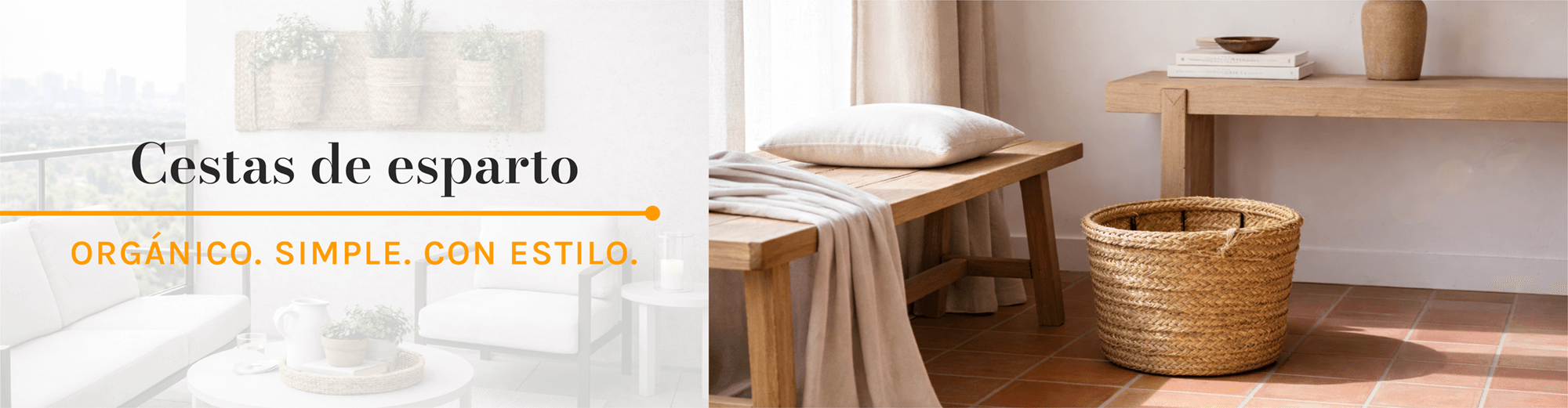 Cestas de esparto