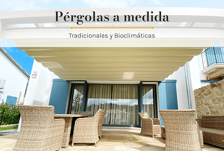 P&eacute;rgolas de aluminio