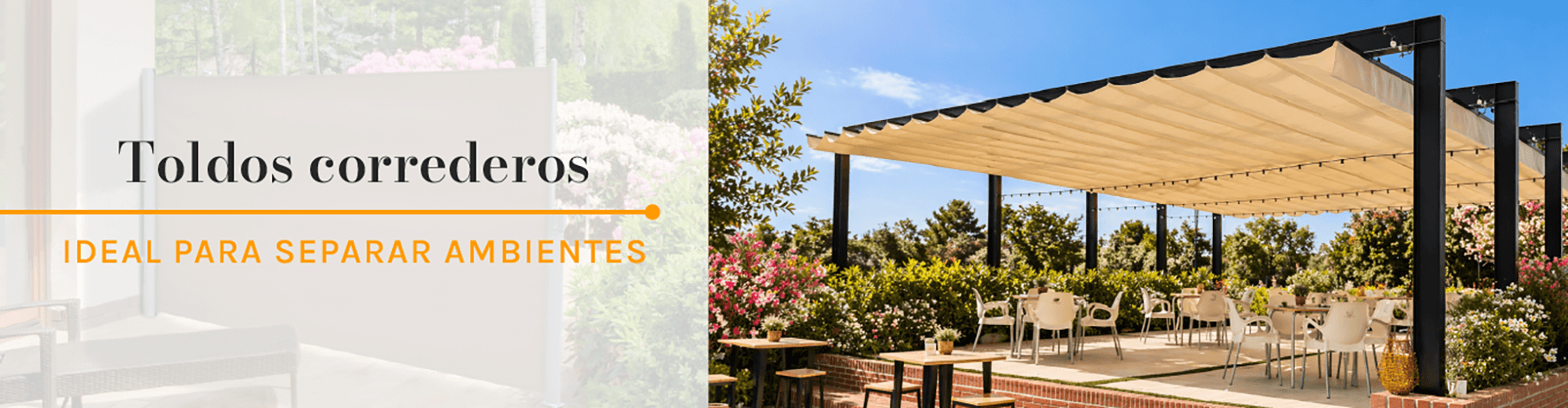 Toldos correderos