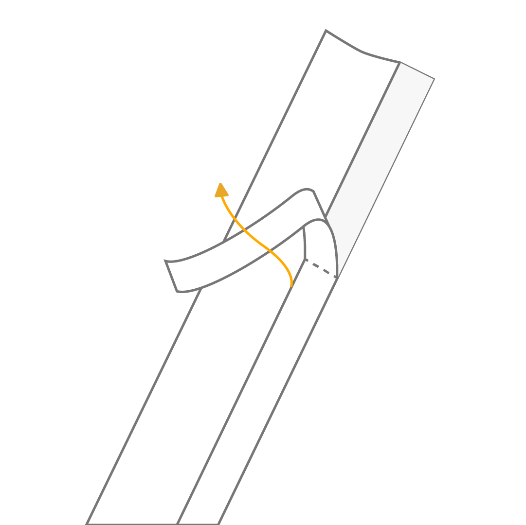 despegar papel adhesivo