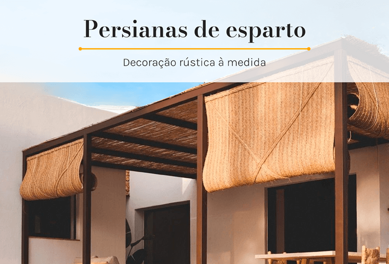 Persianas de Esparto
