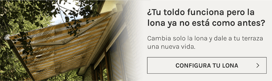 Cambio de lona para toldo