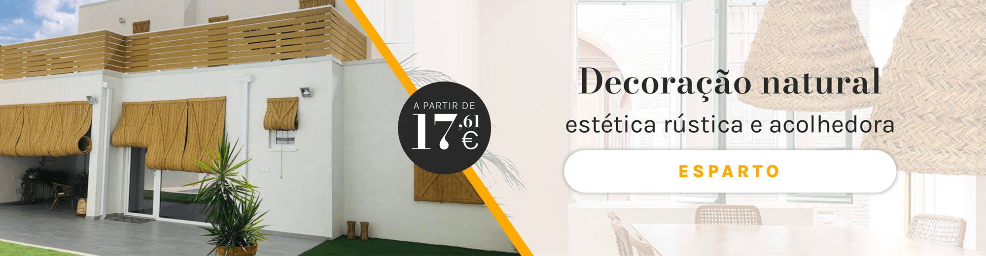 Esparto - Decora&ccedil;&atilde;o natural